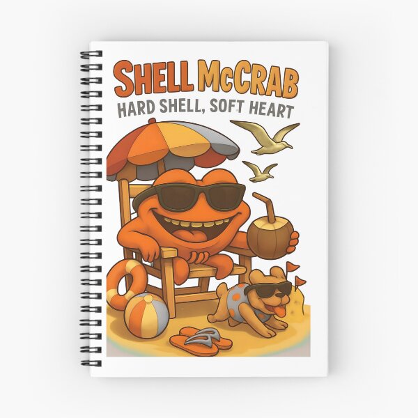 Item preview, Crab Life: Shell Mc Crab ,Hard Shell Soft Heart designed and sold by bazstees54.