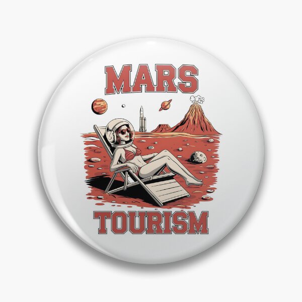 Item preview, Mars tourism - holiday on mars - Travel to mars - cruising mars Mars tourist designed and sold by JansenGS.