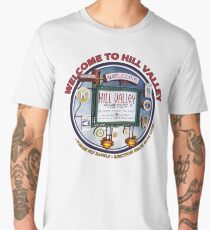 Welcome to Hill Valley - Sky Way Billboard Men's Premium T-Shirt