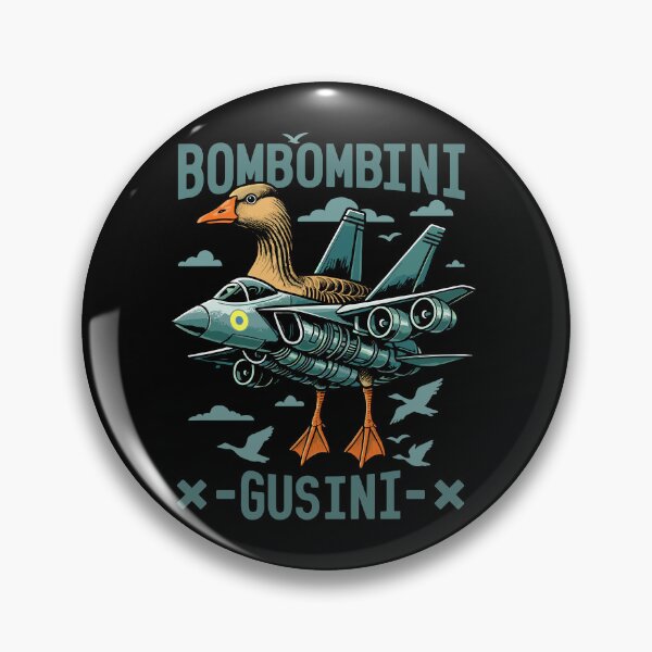 Item preview, Bombombini Gusini Italian Brainrot Memes Dark designed and sold by Sitchko.