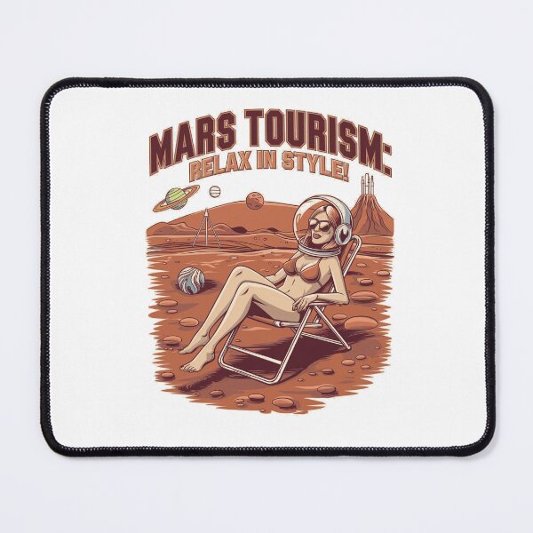 Item preview, Mars tourism - holiday on mars - Travel to mars - cruising mars Mars tourist designed and sold by JansenGS.