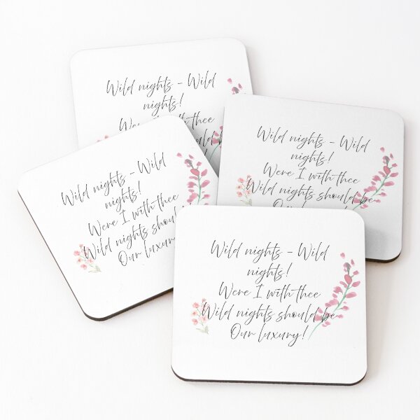 Item preview, Wild Nights poem Emily Dickinson designed and sold by Fexi13.