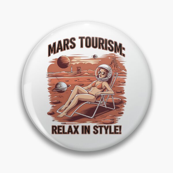 Item preview, Mars tourism - holiday on mars - Travel to mars - cruising mars Mars tourist designed and sold by JansenGS.