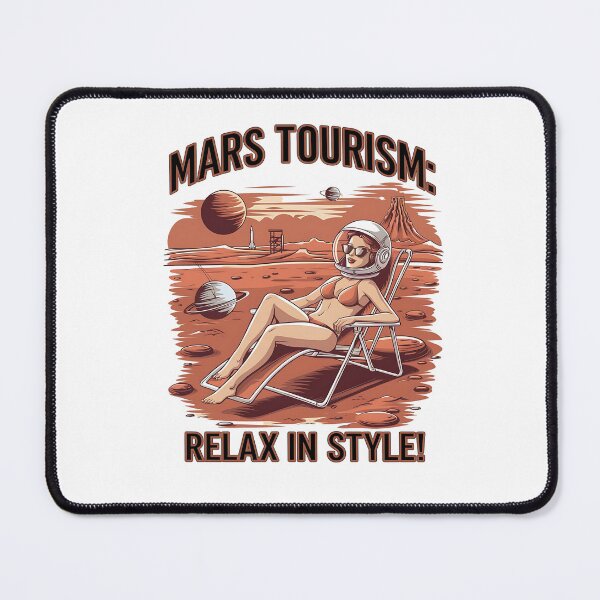 Item preview, Mars tourism - holiday on mars - Travel to mars - cruising mars Mars tourist designed and sold by JansenGS.