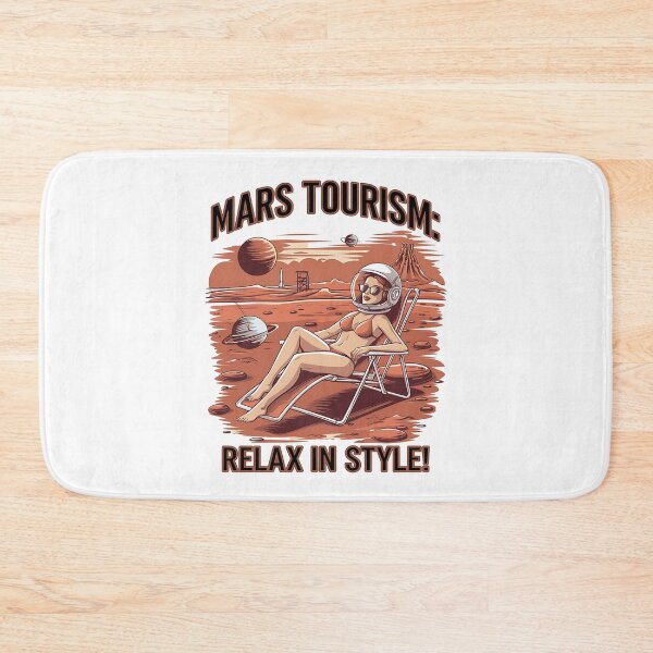 Item preview, Mars tourism - holiday on mars - Travel to mars - cruising mars Mars tourist designed and sold by JansenGS.