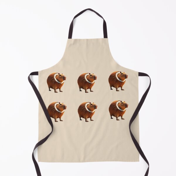Item preview, Burbaloni Buliloli Capibarello Cocossini capybara set of 6 - brainrot meme designed and sold by EmeraldeaArt.