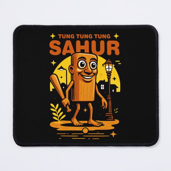 Item preview, Tung Tung Tung Sahur Italian Brainrot Memes Dark designed and sold by Sitchko.