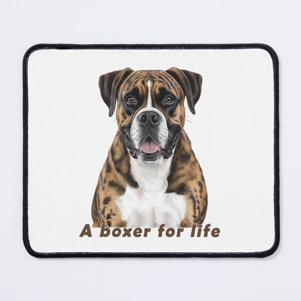 Item preview, Brindle Boxer – A Boxer for Life designed and sold by Pawtraitvibes.