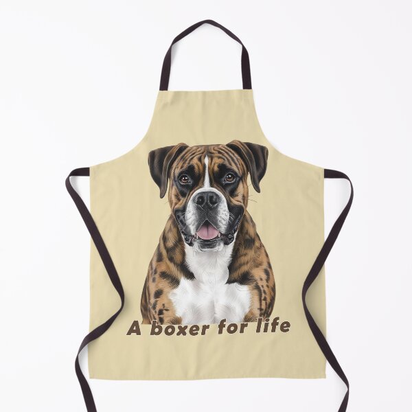 Item preview, Brindle Boxer – A Boxer for Life designed and sold by Pawtraitvibes.