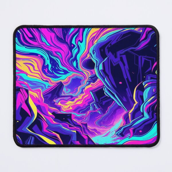 Item preview, Abstract Dreamscape – Flood of colors meets dynamic forms in surreal harmony designed and sold by FotoworldEdel.