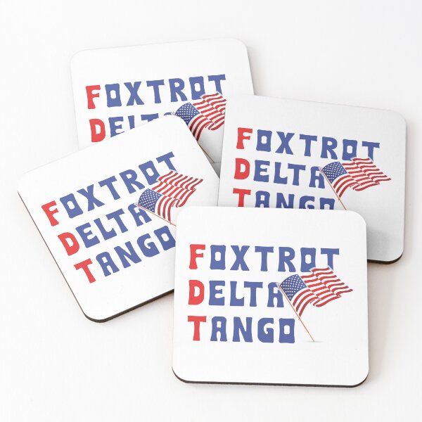 Item preview, --- Foxtrot Delta Tango --- designed and sold by Scaryzz.