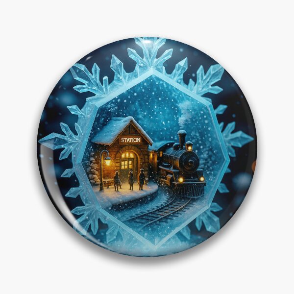 Item preview, Snowflake Station designed and sold by RinWinArts.