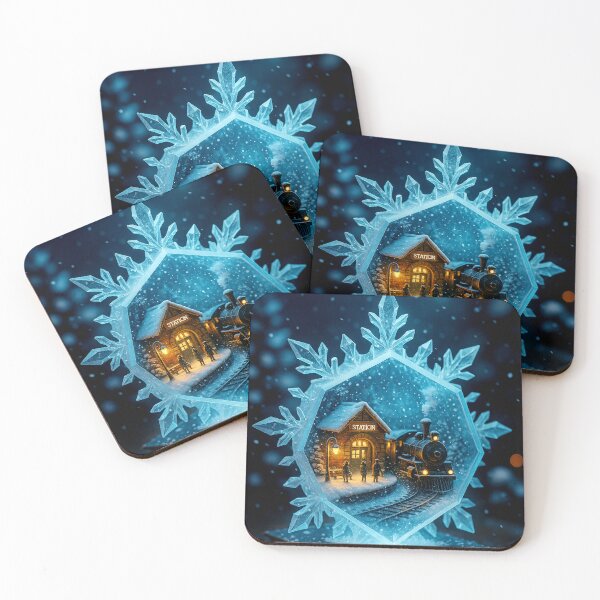 Item preview, Snowflake Station designed and sold by RinWinArts.
