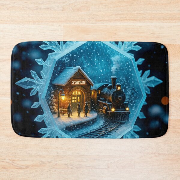 Item preview, Snowflake Station designed and sold by RinWinArts.