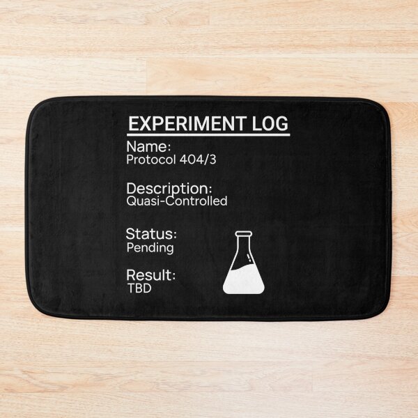 Item preview, Experiment log designed and sold by Shmidzis.