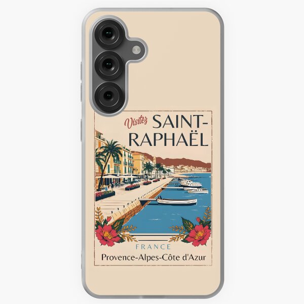 Item preview, A Vintage Illustration of Saint-Raphael - France  designed and sold by GoodOldVintage.