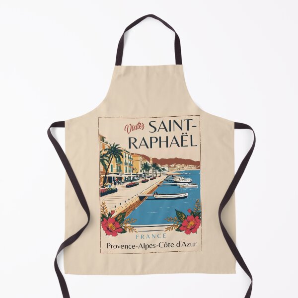 Item preview, A Vintage Illustration of Saint-Raphael - France designed and sold by GoodOldVintage.