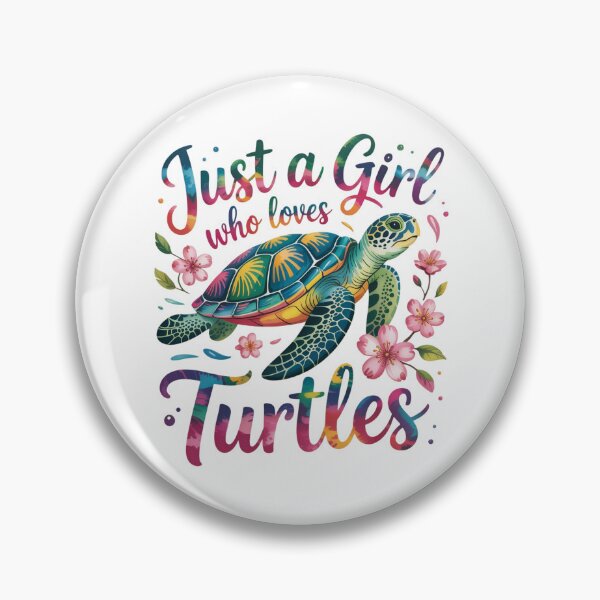 Item preview, Just a Girl who loves Turtles designed and sold by jkrphoto.