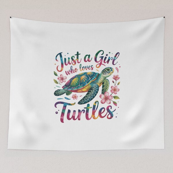 Item preview, Just a Girl who loves Turtles designed and sold by jkrphoto.