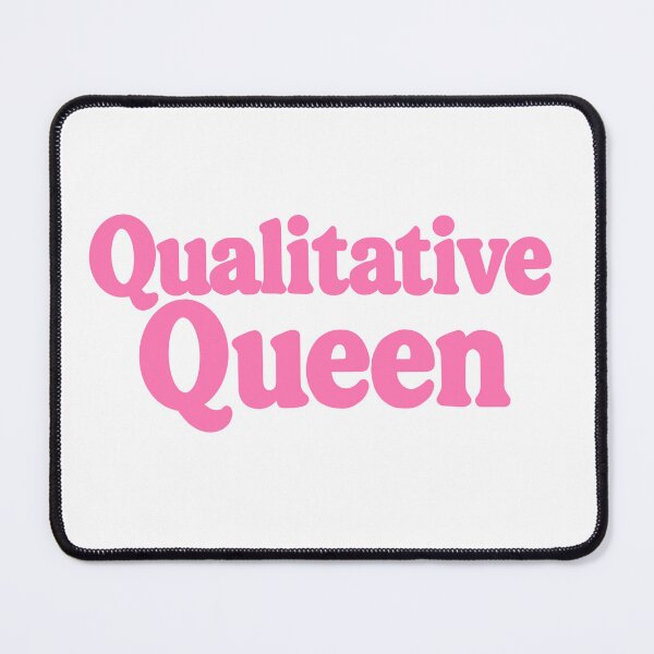Item preview, Qualitative Queen- Pink designed and sold by elibeck.