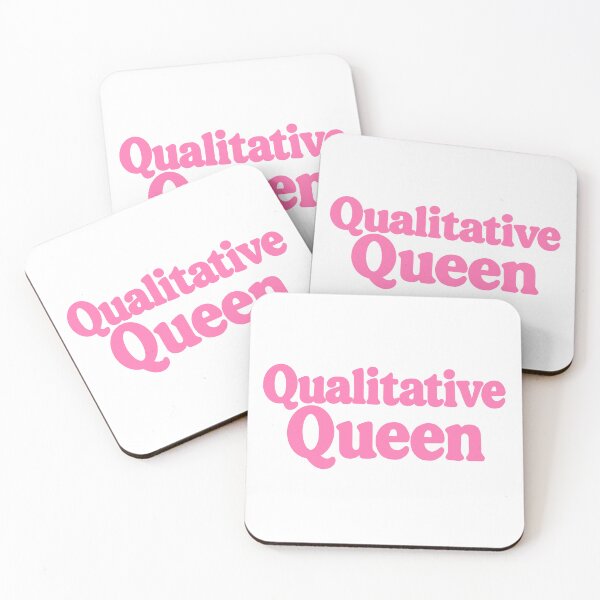 Item preview, Qualitative Queen- Pink designed and sold by elibeck.