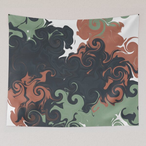 Item preview, Earthen Swirls designed and sold by Owcomm.