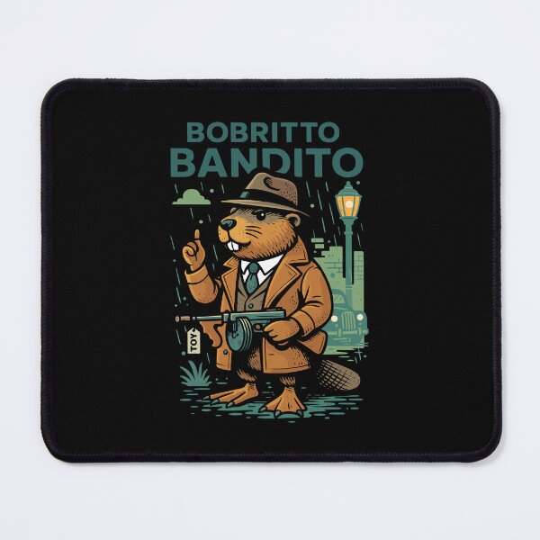 Item preview, Bobrito Bandito Italian Brainrot Memes Dark designed and sold by Sitchko.