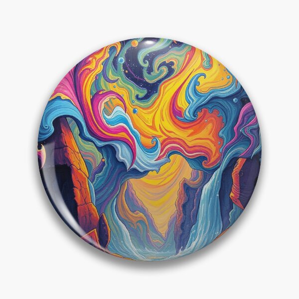 Item preview, Abstract Dreamscape – Flood of colors meets dynamic forms in surreal harmony designed and sold by FotoworldEdel.