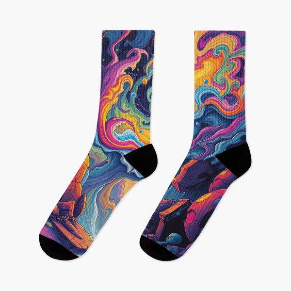 Item preview, Abstract Dreamscape – Flood of colors meets dynamic forms in surreal harmony designed and sold by FotoworldEdel.
