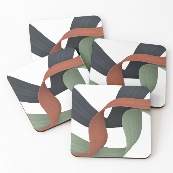 Item preview, Flowing Ribbons in Earth Tones designed and sold by Owcomm.