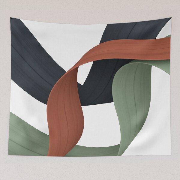 Item preview, Flowing Ribbons in Earth Tones designed and sold by Owcomm.