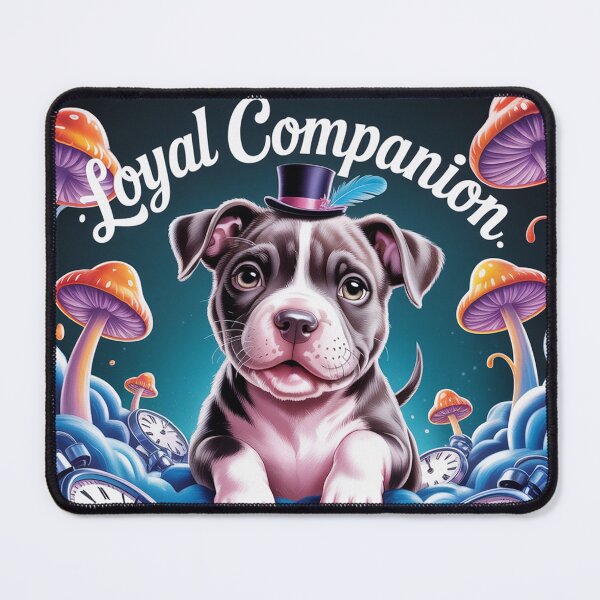 Item preview, Pitbull puppy in a surreal style. designed and sold by Lilashakti ⭐️ ⭐️ ⭐️ ⭐️ ⭐️.