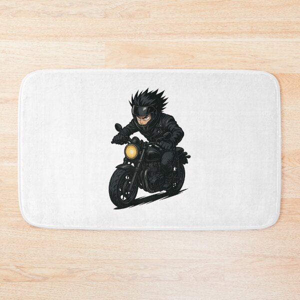 Item preview, Anime Funny Motorcycle Boy, Man on the motorcycle, Moto passion designed and sold by Cr320.