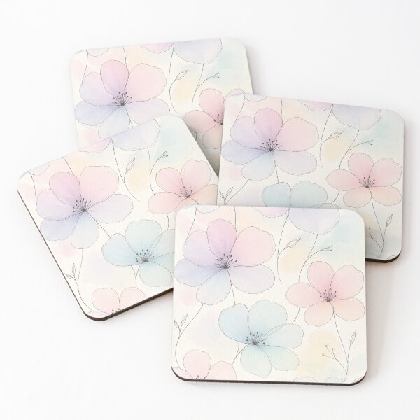 Item preview, Pastel Flowers designed and sold by LoveWithYou.