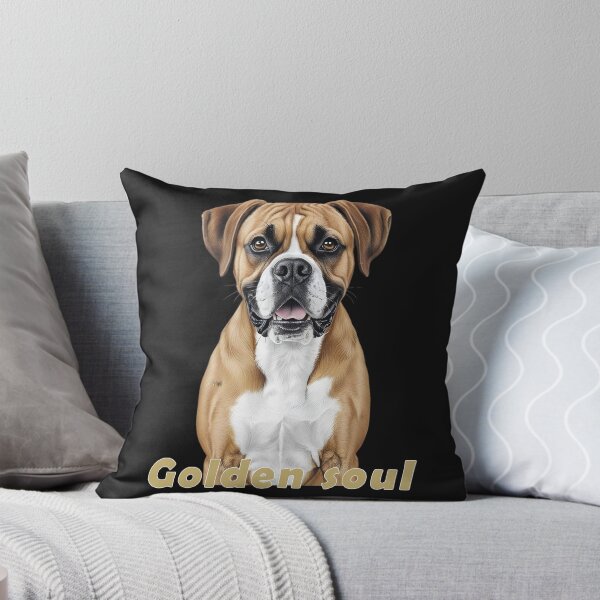 Item preview, Golden Boxer – Golden Soul designed and sold by Pawtraitvibes.