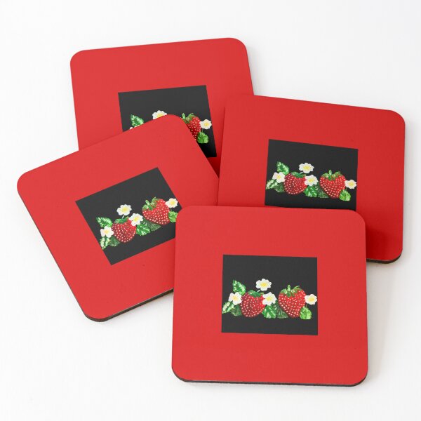 Item preview, Strawberry Blossoms designed and sold by ChristiaJ.