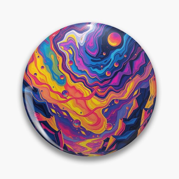 Item preview, Abstract Dreamscape – Flood of colors meets dynamic forms in surreal harmony designed and sold by FotoworldEdel.