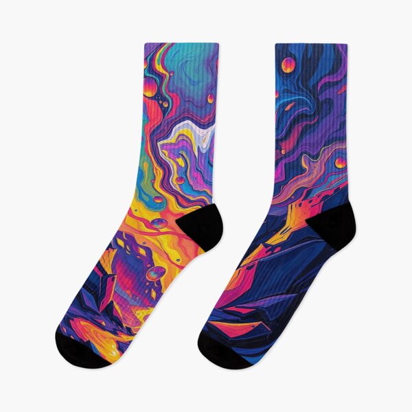 Item preview, Abstract Dreamscape – Flood of colors meets dynamic forms in surreal harmony designed and sold by FotoworldEdel.