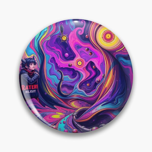 Item preview, Vibrant Abstract Dreamscape – Flood of colors meets dynamic forms in surreal harmony designed and sold by FotoworldEdel.