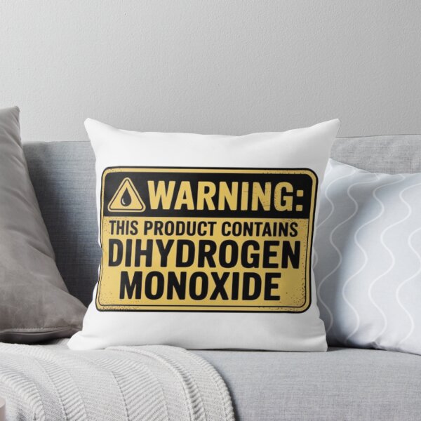 Item preview, Warning: This Product Contains Dihydrogen Monoxide designed and sold by DesignNadine.
