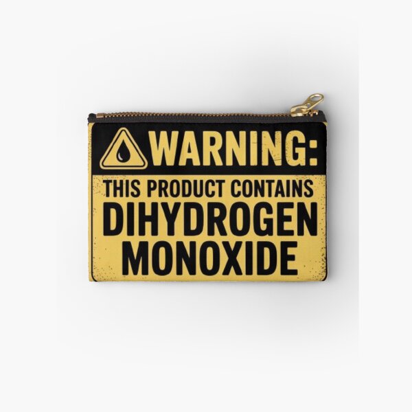 Item preview, Warning: This Product Contains Dihydrogen Monoxide designed and sold by DesignNadine.