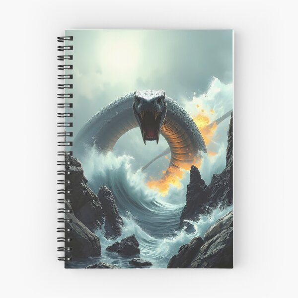 Item preview, Jörmundgand's unexpected visit... designed and sold by laurencecrea.
