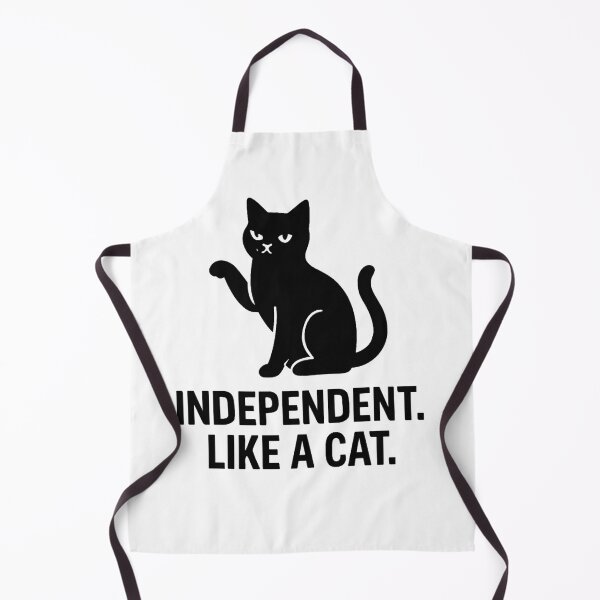 Item preview, INDEPENDENT LIKE A CAT designed and sold by TheWonkyEaselCo.