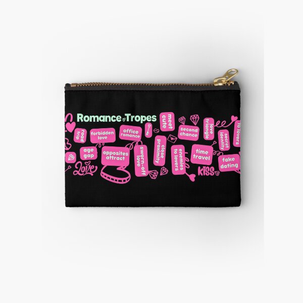 Item preview, Romance Tropes Cutecore Hot Pink Bookmark designed and sold by Renata Illustrata.