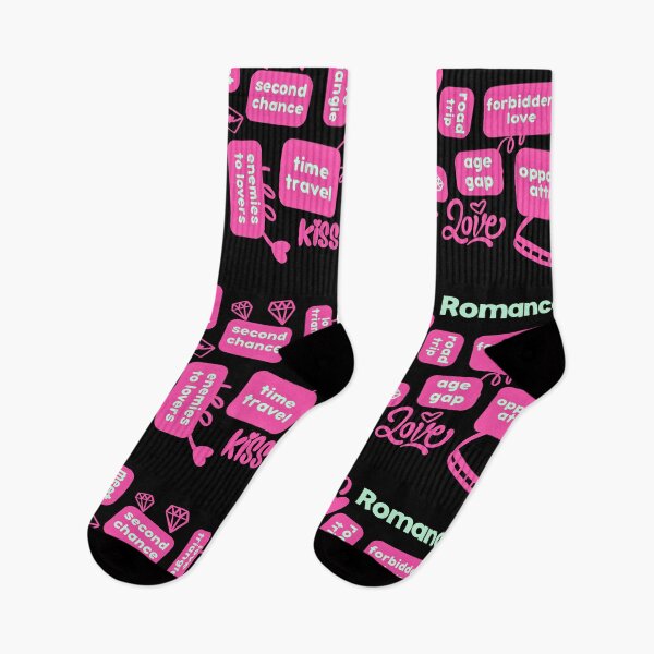 Item preview, Romance Tropes Cutecore Hot Pink Bookmark designed and sold by Renata Illustrata.