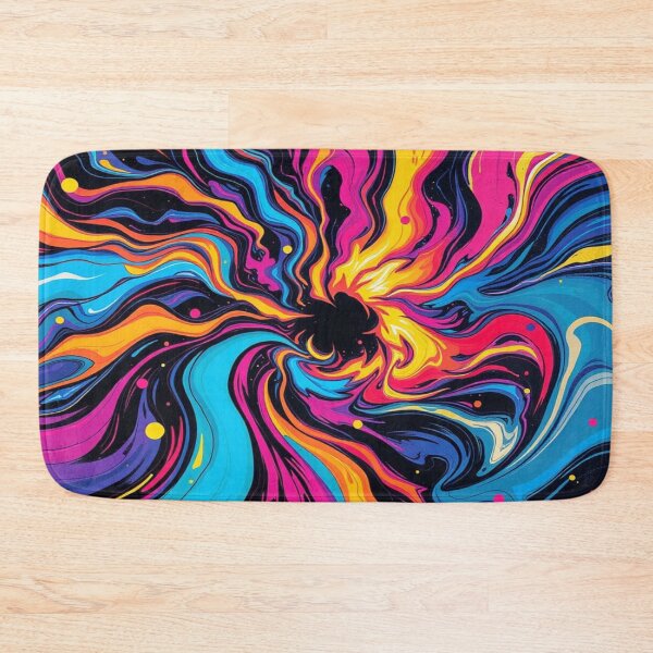 Item preview, Abstract Dreamscape – Flood of colors meets dynamic forms in surreal harmony designed and sold by FotoworldEdel.