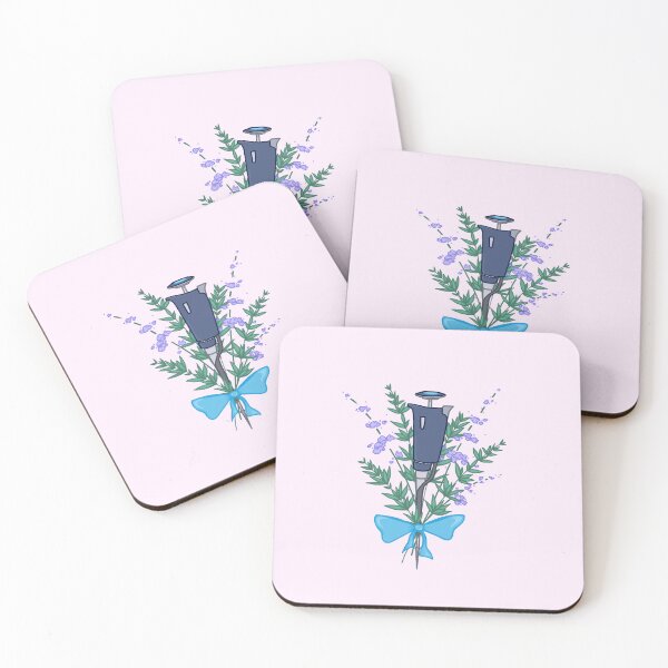 Item preview, Pipette bouquet of flowers blue bow - sentimental science :) designed and sold by Itinlea.