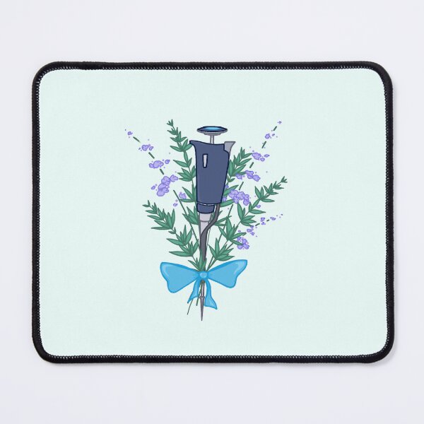 Item preview, Pipette bouquet of flowers blue bow - sentimental science :) designed and sold by Itinlea.