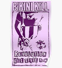 Bikini Kill Revolution Girl Feminism Riot Poster