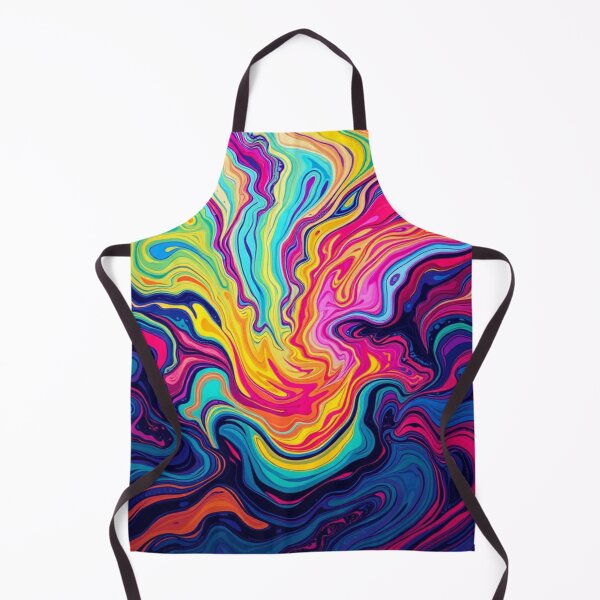 Artikelvorschau, Vibrant Abstract Dreamscape – Farbenflut trifft auf dynamische Formen in surrealer Harmonie entworfen und verkauft von FotoworldEdel.